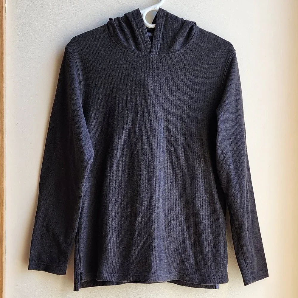 Levi's Black Hooded Jersey Size Medium